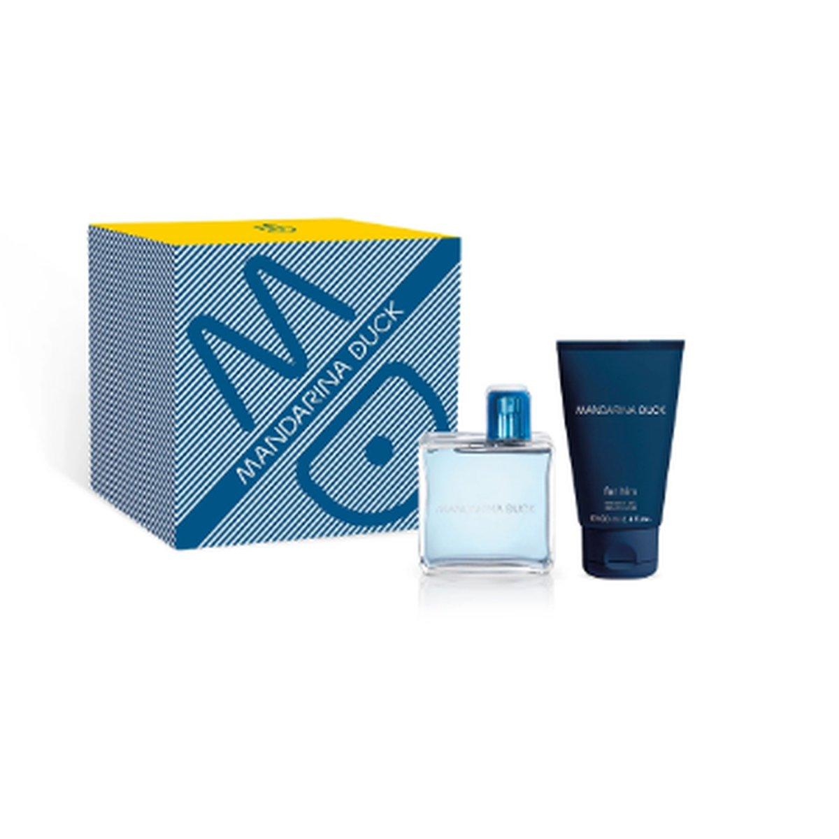 C. mandarina duck for him 100 ml edt + gel